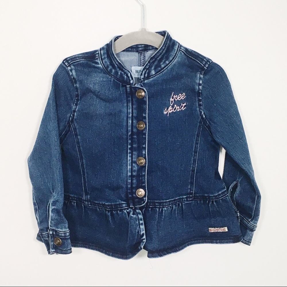 Hudson light weight denim jacket 2T